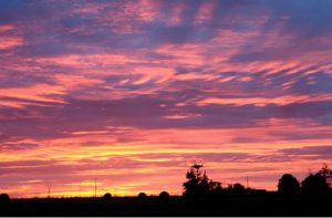 08 Août 2016- Coucher de soleil sur l'Etang de Rouge