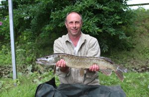 Nice Pike for Ray Marlow - 17th june 2018 - 8 lb