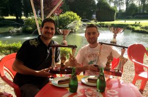 Remise des trophéees 2013 à  Jérôme et Sébastien